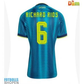 Billiga Colombia Richard Rios #6 Bortatröja Dam VM 2026 Kortärmad